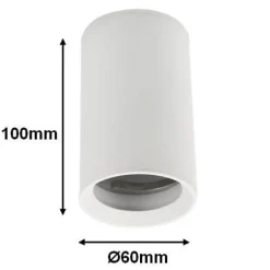 Spot LED en saillie BLANC pour ampoule GU10 - SILAMP