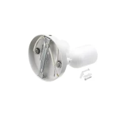 Spot LED en Saillie Double Orientable BLANC pour Ampoule GU10 - SILAMP