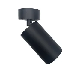 Spot LED en saillie Noir Orientable pour Ampoule GU10 - SILAMP