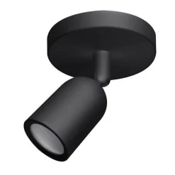 Spot LED en Saillie Orientable NOIR pour Ampoule GU10 - SILAMP