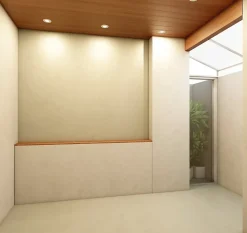 Spot LED encastré blanc H: 16,5 cm