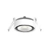 Spot LED Encastrable - CCT 6W - Inclinable 20 - Dimmable - IP65 - Blanc