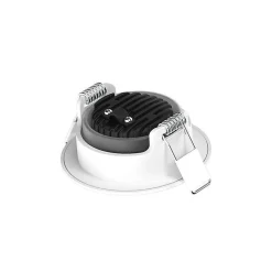 Spot LED Encastrable - CCT 6W - Inclinable 20 - Dimmable - IP65 - Blanc