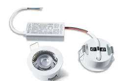 Spot LED encastrable avec cadre Blanc mat, lumière réglable blanc neutre - 45x22,3cm - IP65