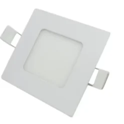 Spot LED Encastrable Carré 3W 120 degrés - Blanc Froid 6000K - 8000K - SILAMP