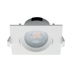 Spot LED encastrable carré blanc 5W IP20 3000K