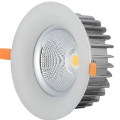 Spot LED Encastrable COB Rond 60W - Blanc Neutre 4000K - 5500K - SILAMP