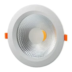 Spot LED Encastrable COB Rond 30W - SILUMEN - Blanc Neutre 4200k - 5500k