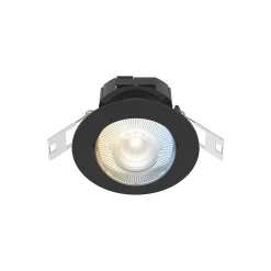 Spot LED encastrable connecté Smart dimmable noir IP20 345lm Calex