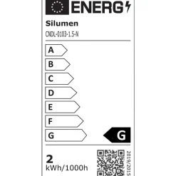 Spot LED Encastrable Connecté WiFi RGB 1.5W Orientable - SILAMP