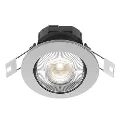 Spot LED encastrable connecté Smart dimmable gris IP20 345lm Calex