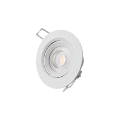 Spot LED encastrable EDM - 5W - 380lm - 3200K - Blanc - 31652