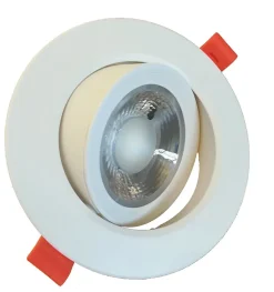 Spot Led Encastrable L anneau Clane Orientable ESCARGOT 15W 3000k Rond