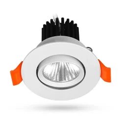 Spot LED Encastrable 68mm - 5W - 4000K - Orientable - Blanc