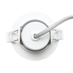 Spot LED Encastrable Orientable Rond Blanc 8W (Pack de 10) - Blanc Froid 6000K - 8000K - SILAMP