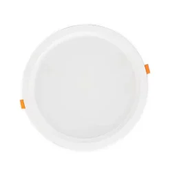 Spot LED Encastrable Plat Étanche 30W BLANC Transformateur Intégré - Blanc Neutre 4000K - 5500K - SILAMP
