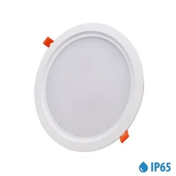 Spot LED Encastrable Plat Étanche 30W BLANC Transformateur Intégré - Blanc Chaud 2300K - 3500K - SILAMP