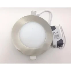 Spot LED Encastrable Rond ALU 6W - Blanc Chaud 2300K - 3500K - SILAMP