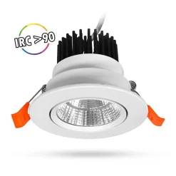 Spot LED Encastrable 7W - Blanc Neutre 4000K - 85mm - Orientable