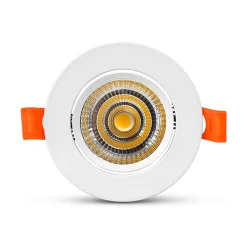 Spot LED Encastrable 7W - Blanc Neutre 4000K - 85mm - Orientable