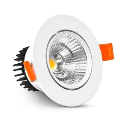 Spot LED Encastrable 7W - Blanc Neutre 4000K - 85mm - Orientable