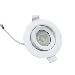 Spot LED Encastrable 5W 30 degrés Orientable - Blanc Froid 6000K - 8000K - SILAMP