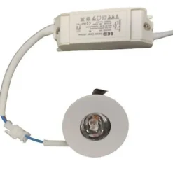 Spot LED Encastrable 3W 24 Rond - SILUMEN - Blanc Froid 6000K - 8000K - Classe A+