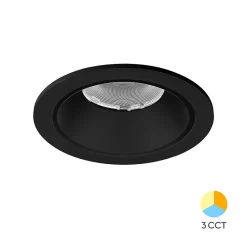 Spot LED Encastrable-Braytron-Noir-20W-3en1-IP20