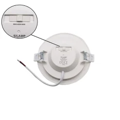 Spot LED Extra Plat Downlight Rond 6W Blanc CCT - 3000K/4000K/6000K - SILAMP