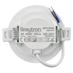 Spot LED extra plat 3W 4000K IP40