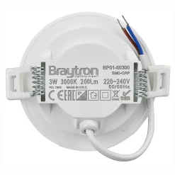 Spot LED extra plat 3W 3000K IP40