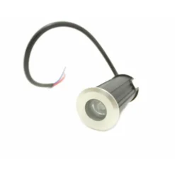 Spot LED Extérieur Encastrable Sol 12V 1W IP68 45 degrés - Blanc Froid 6000K - 8000K - SILAMP