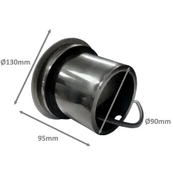 Spot LED Extérieur Encastrable IP65 220V Sol 5W 80 degrés 130 - Blanc Froid 6000K - 8000K - SILAMP