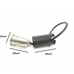 Spot LED Extérieur Encastrable Sol 12V 1W IP68 45 degrés - Blanc Neutre 4000K - 5500K - SILAMP