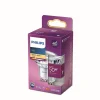 Spot LED GU10 355lm 4.6W IP20 blanc chaud Philips