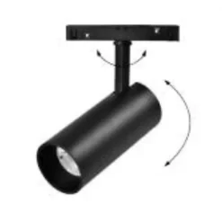 Spot LED sur Rail Magnétique 48V 7W Orientable - SILUMEN