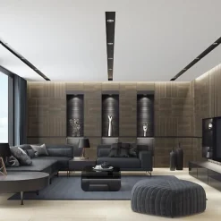 Spot LED étanche encastrable 6W Dimmable CCT Noir IP65 - Silumen