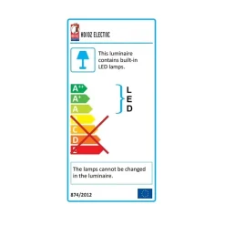 Spot LED étanche IP65 6W rond, design moderne