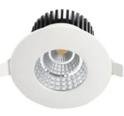 Spot LED étanche IP65 6W rond, design moderne
