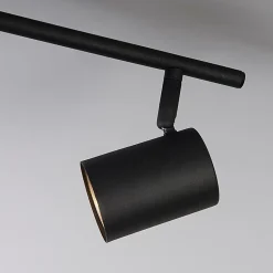 Spot moderne noir orientable 3 lumières - Jeana