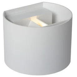 Spot mural AXI en métal avec LED intégré - Blanc - Lucide