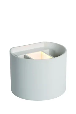 Spot mural AXI en métal avec LED intégré - Blanc - Lucide