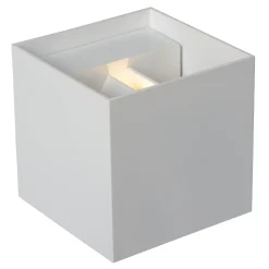 Spot mural AXI en métal avec LED intégré - Blanc - Lucide