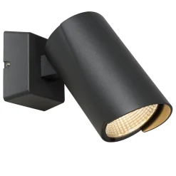 Spot mural MANAL en aluminium avec LED intégré - Anthracite - Lucide