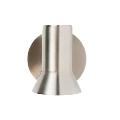 Spot mural orientable et inclinable en acier avec interrupteur - Karin 1