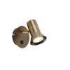 Spot mural orientable et inclinable en bronze avec interrupteur - Karin 1