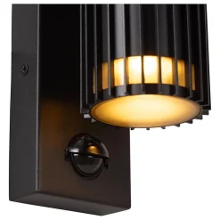 Spot mural TIMBALA en aluminium avec 1xGU10 - Noir - Lucide