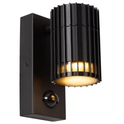 Spot mural TIMBALA en aluminium avec 1xGU10 - Noir - Lucide