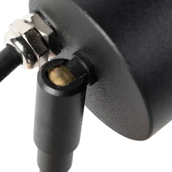 Spot orientable à piquet noir IP44 - Solo