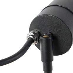 Spot orientable à piquet noir IP44 - Solo